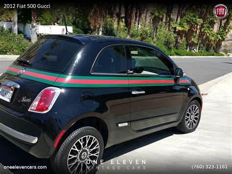 2012 fiat 500 gucci edition.